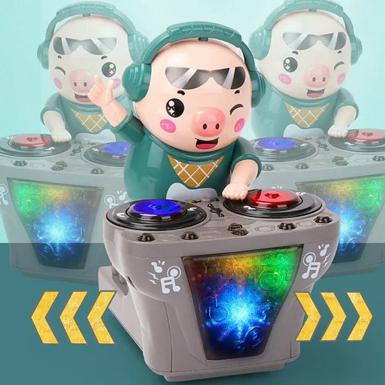 DJ Rocking Pig Legetøj
