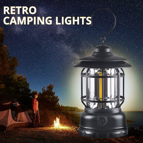 Smart retro-lys | Genopladeligt