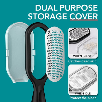 Fjernelse af hård hud på foden