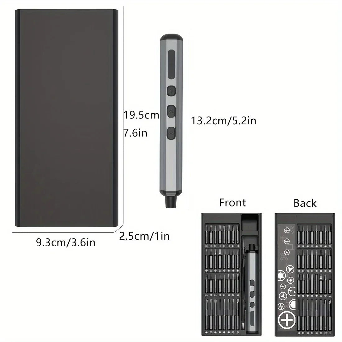 68-i-1 elektrisk skruetrækkersæt