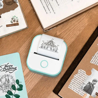 Mini bærbar Bluetooth-printer