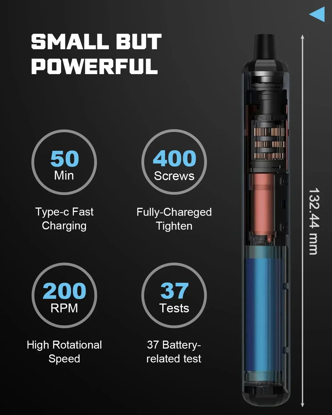 68-i-1 elektrisk skruetrækkersæt